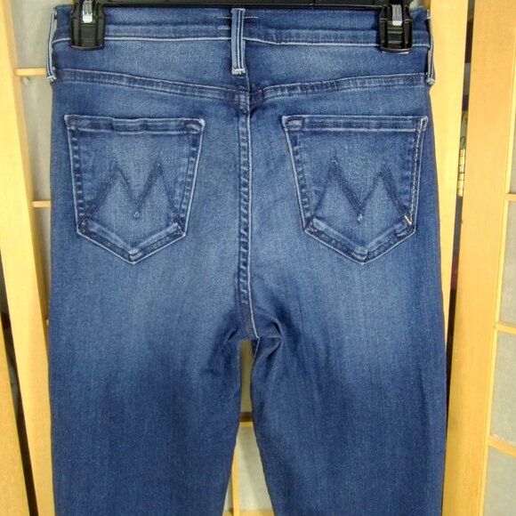 MOTHER High Waisted Runaway Jeans Tongue and Chic Size 25 - Picture 3 of 12